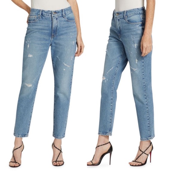 Good American Good Classic Jeans in Indigo Blue Size 2/26 New - Picture 2 of 13